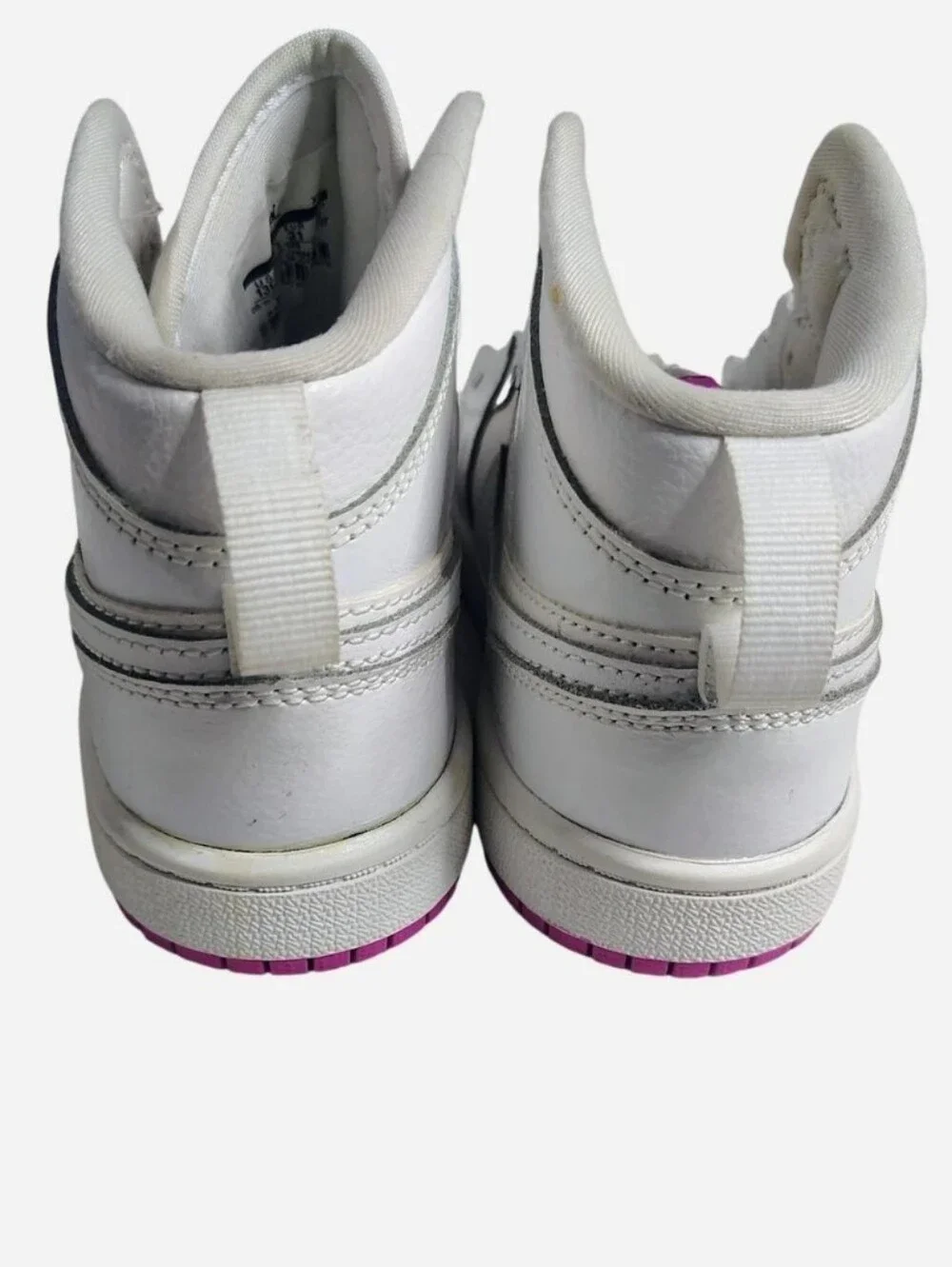 Nike White Kids Walker Sneakers with Jordan Logo